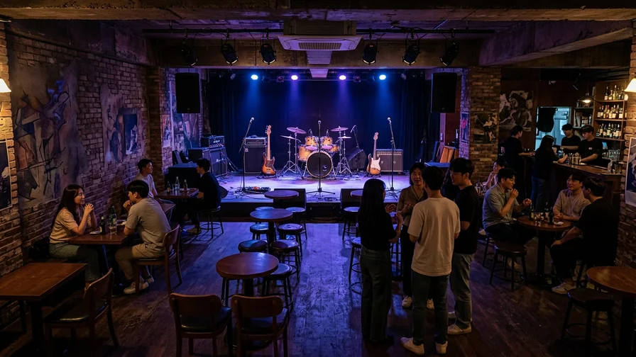K-인디 음악 무대